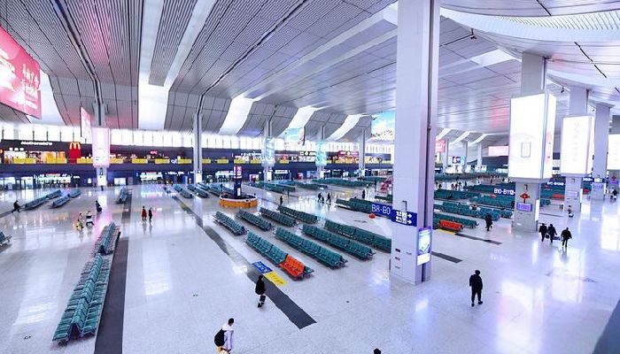 Lanzhou West Railway Station Waiting Hall