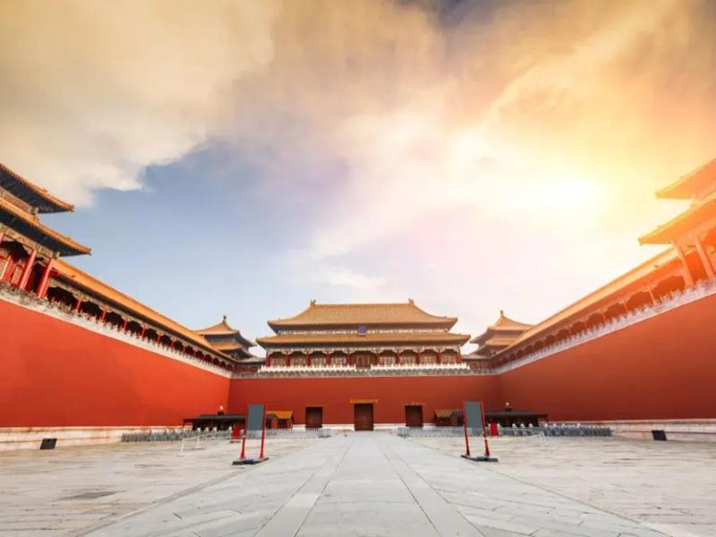 The Forbidden City in October