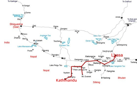 Lhasa to Kathmandu Overland Tour