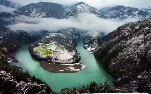 The Nujiang First Bend